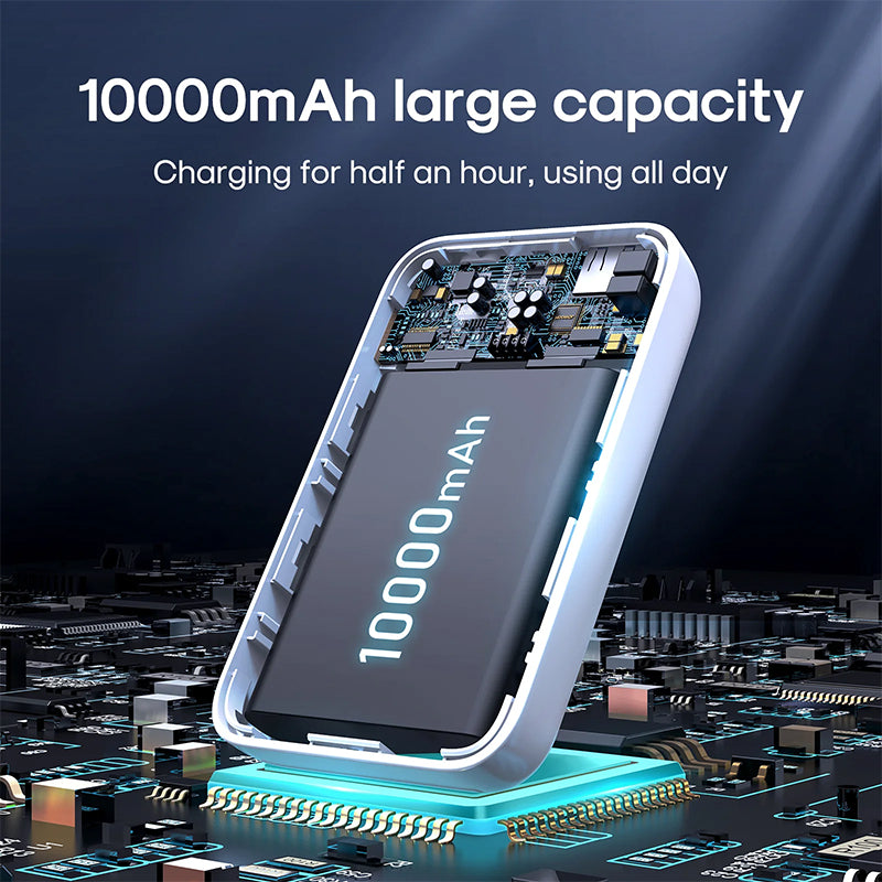 JR-W020 20W Mini magnetic wireless power bank 10000mah