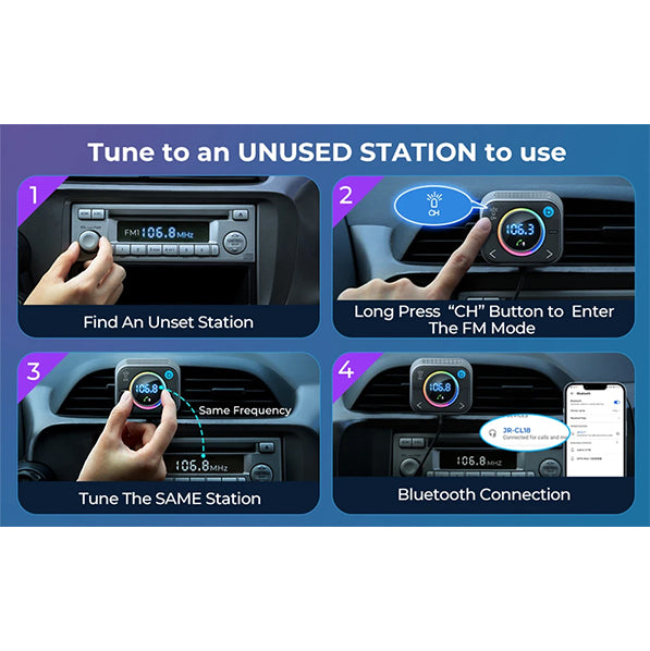 JOYROOM JR-CL18 Car Wireless Fm Transmitter