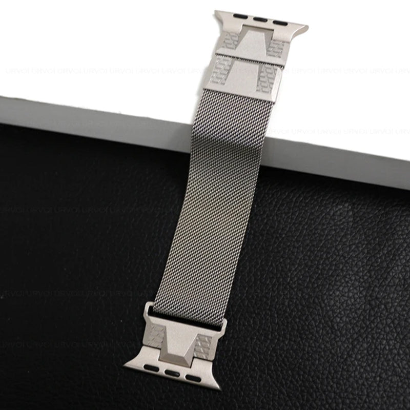 Stainless Steel Magnet buckle Apple Watch Strap