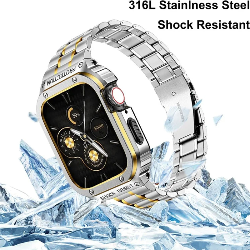 Apple watch metal bumper sale