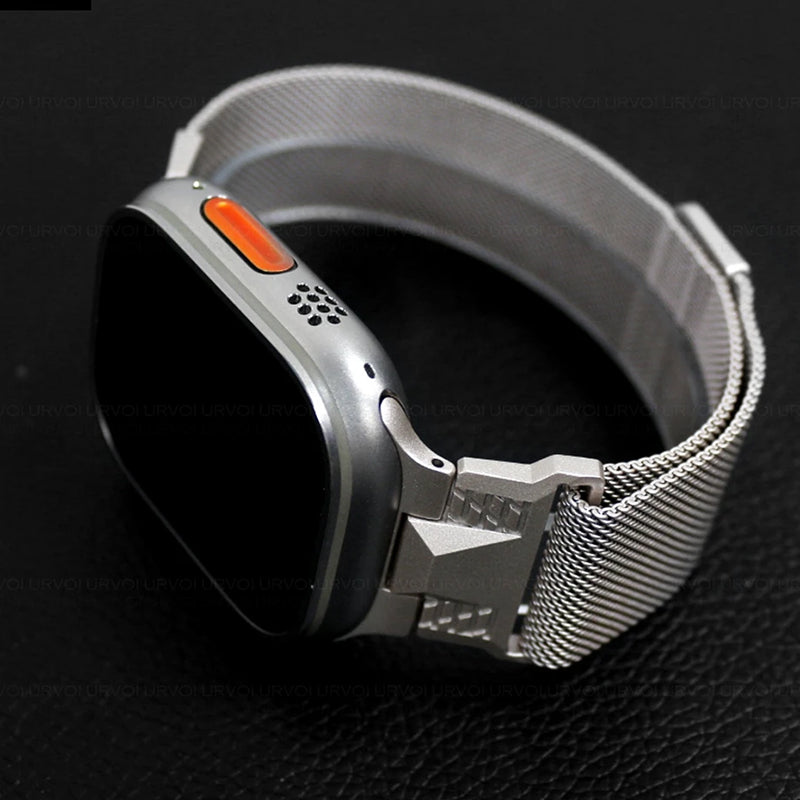 Stainless Steel Magnet buckle Apple Watch Strap