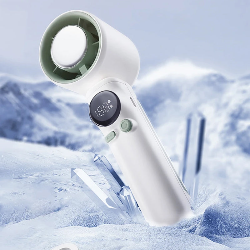 Technology Handheld Ice Sensing Fan