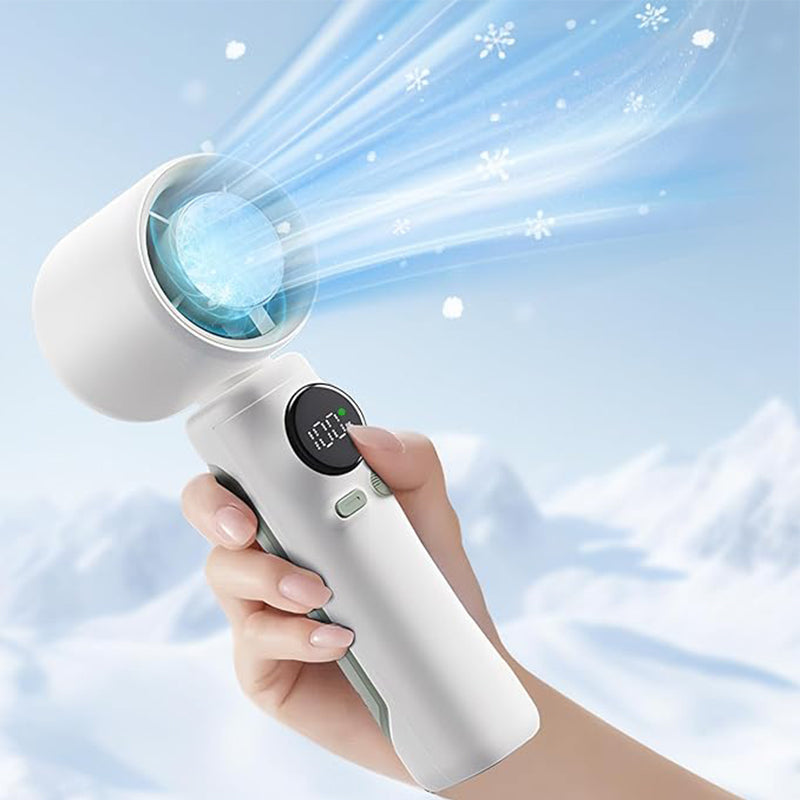 Technology Handheld Ice Sensing Fan