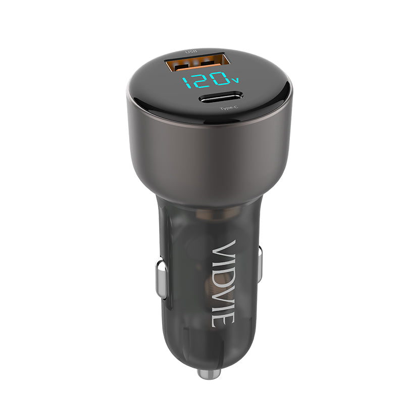 VIDVIE CC521C LED digital display Car Charger