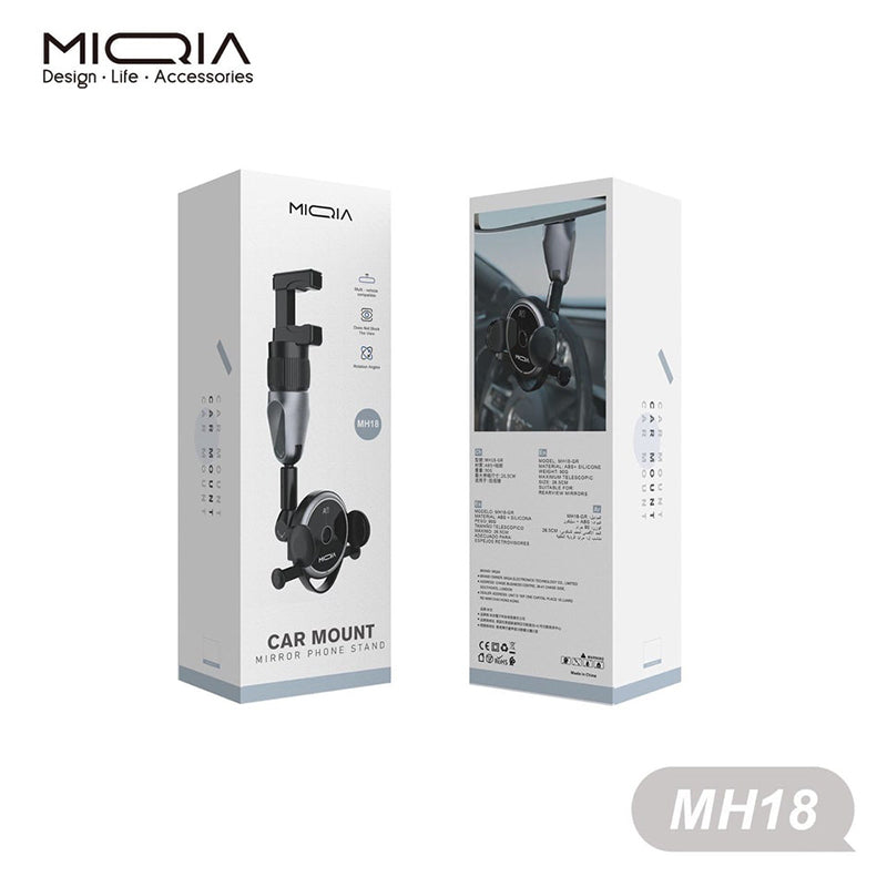 miqia MH18 Rearview Mirror Phone Holder for car