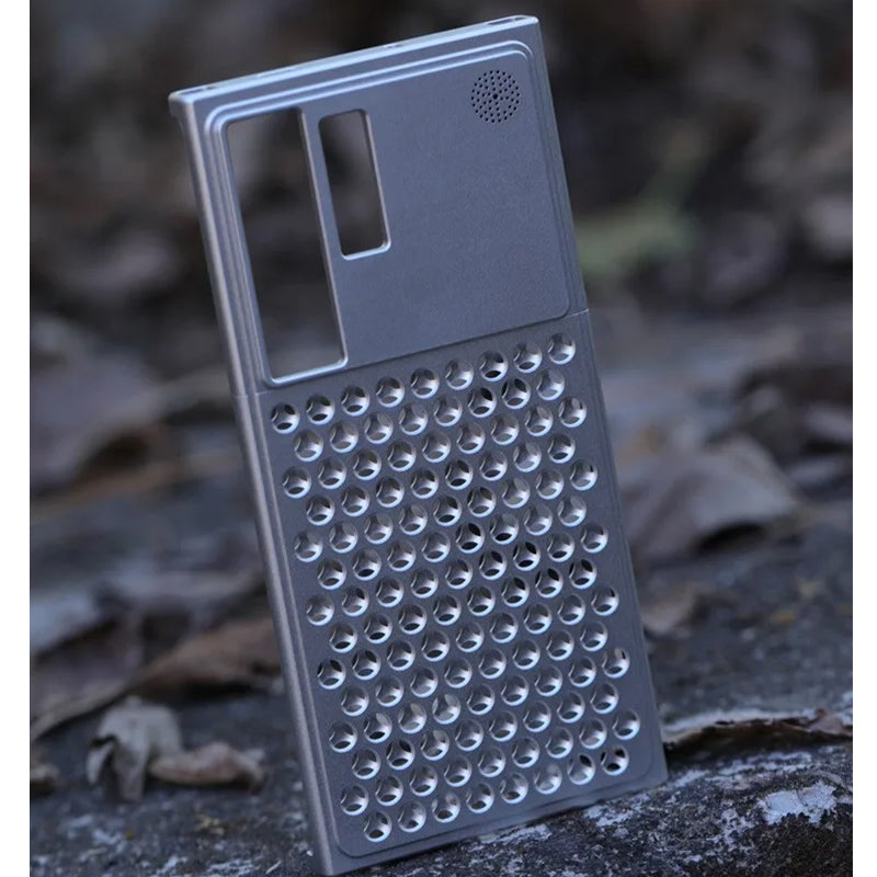 Aluminum  fragrance with cooling holes Samsung case