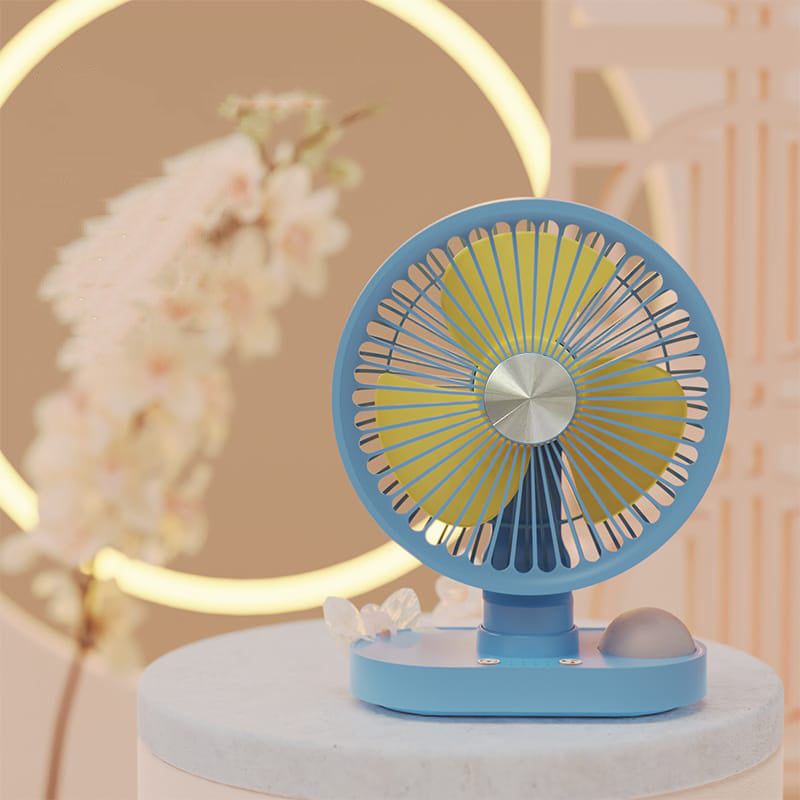 Simple Library Fan with Lighting Finance UP032