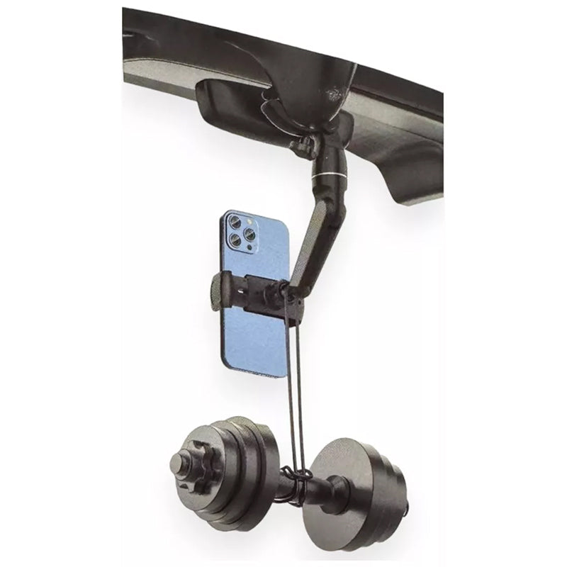 VIDVIE HC1524 Foldable Car Mount Holder with Rearview Mirror