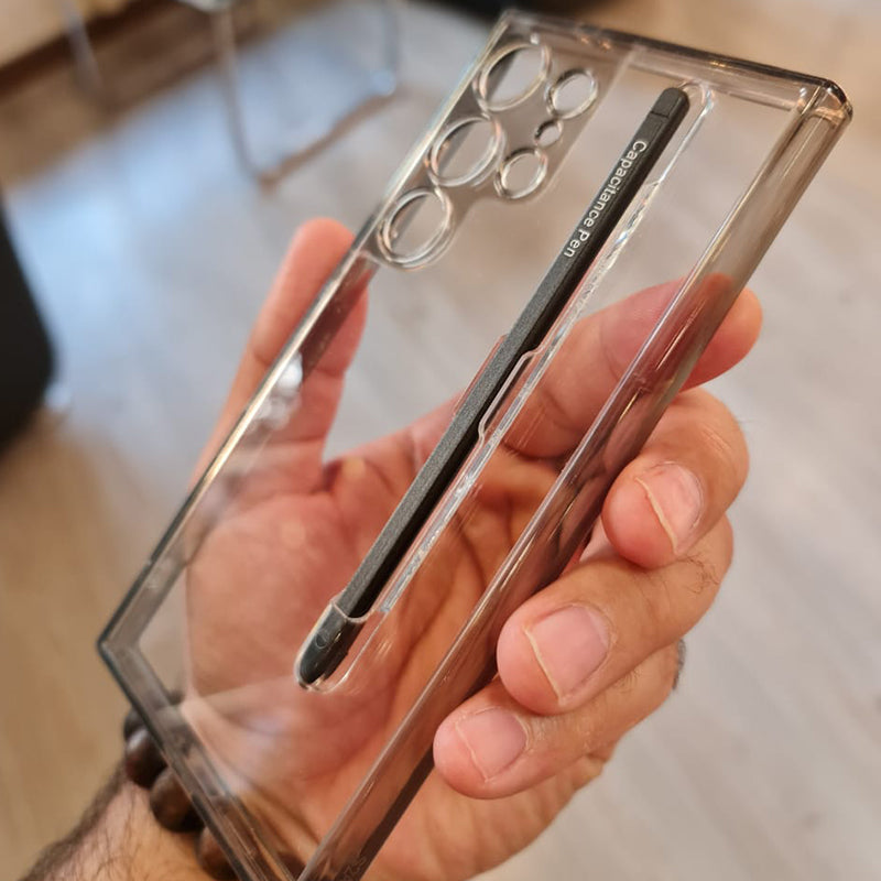 ZJRUI Clear Case with Pen