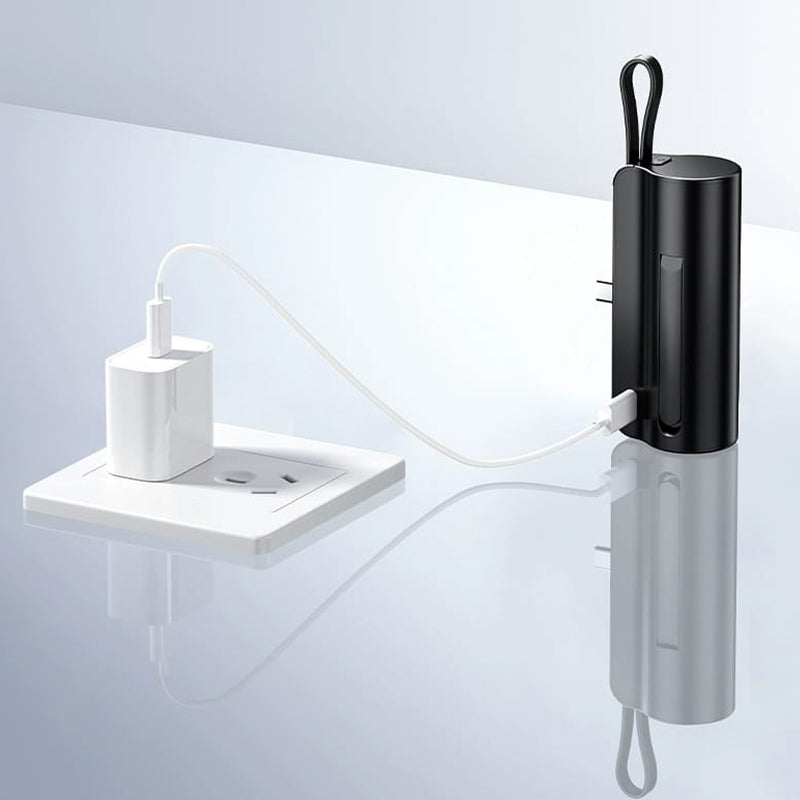 Mini Power Bank,Capsule Power Charger 5000mAh