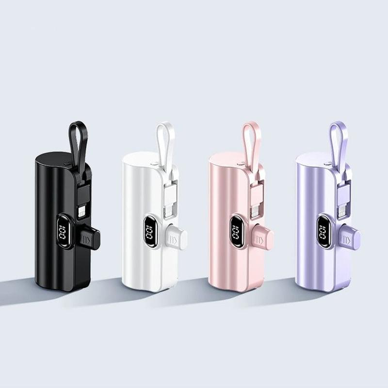 Mini Power Bank,Capsule Power Charger 5000mAh