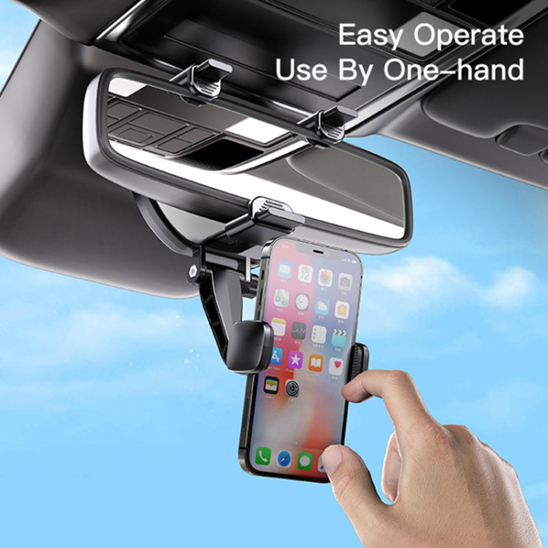 Yesido C193 Car Rearview Mirror Using Phone Holder