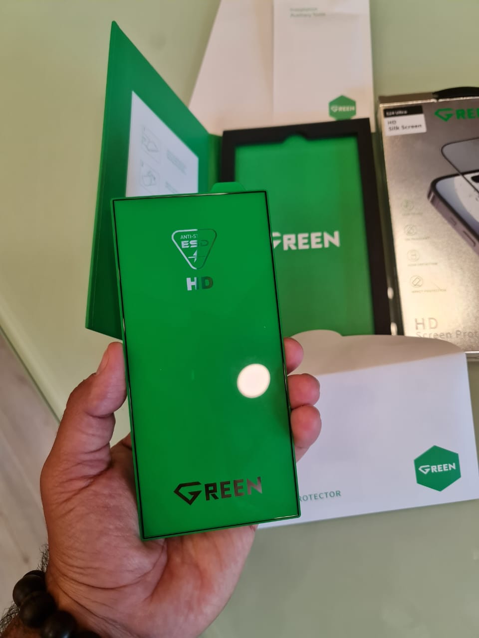 Green Screen Protector For Samsung