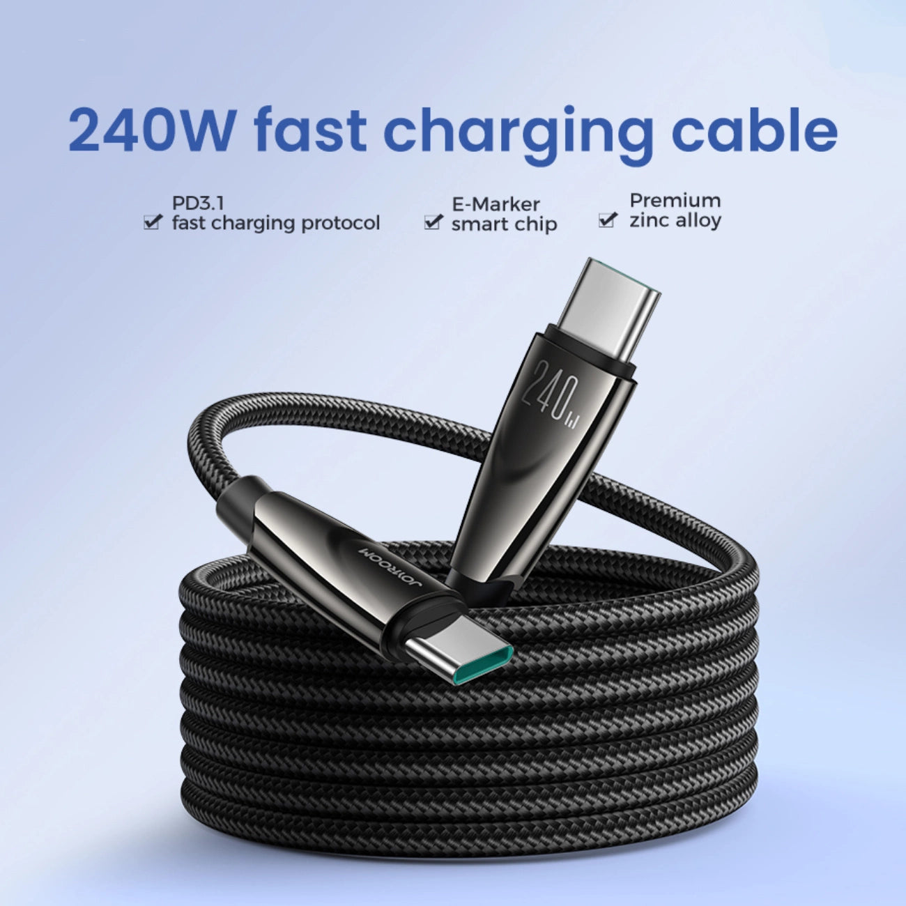 Joyroom Pioneer Series SA31-CC5 Type-C to Type-C cable 240W 1.2m