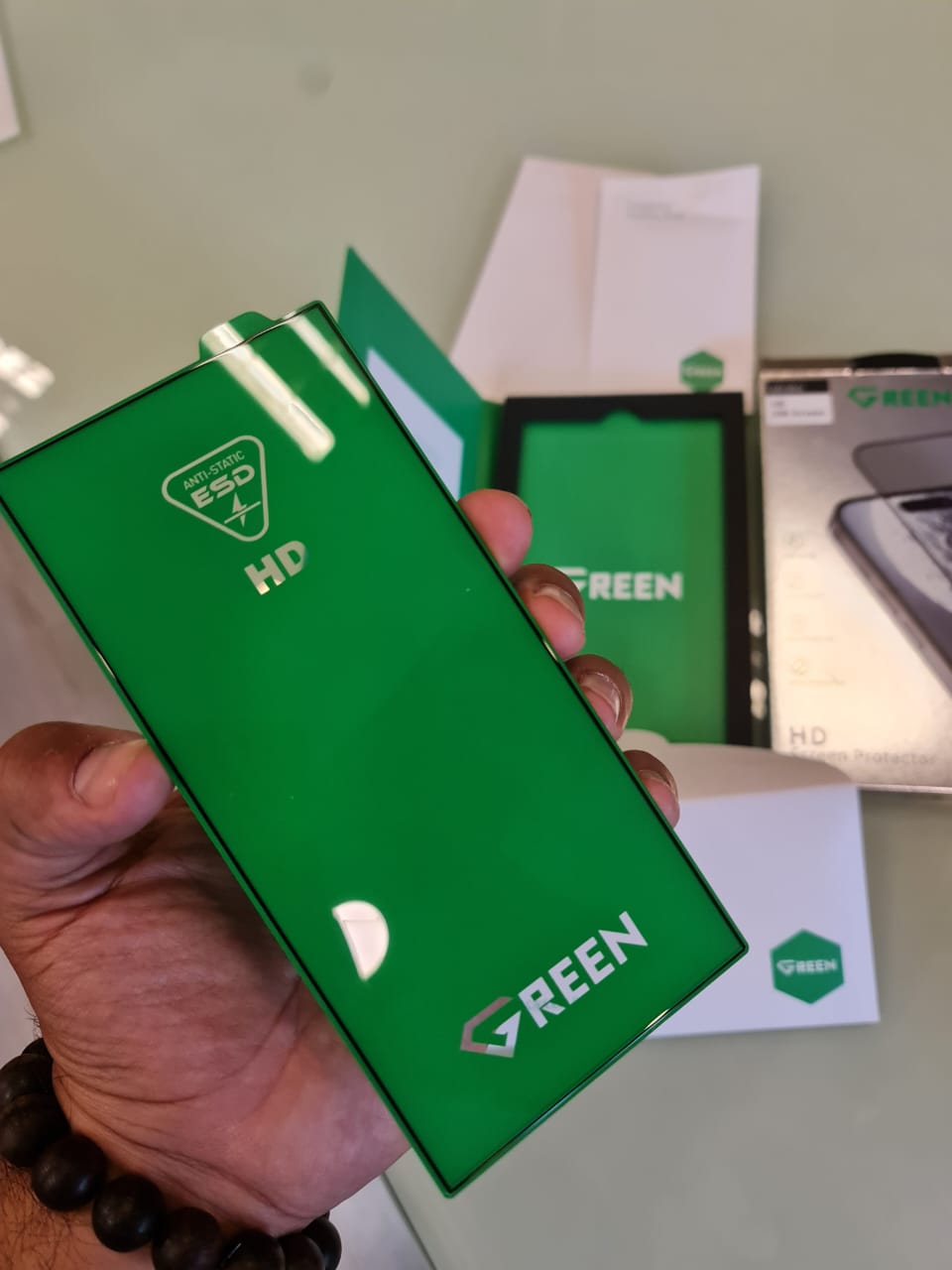 Green Screen Protector For Samsung