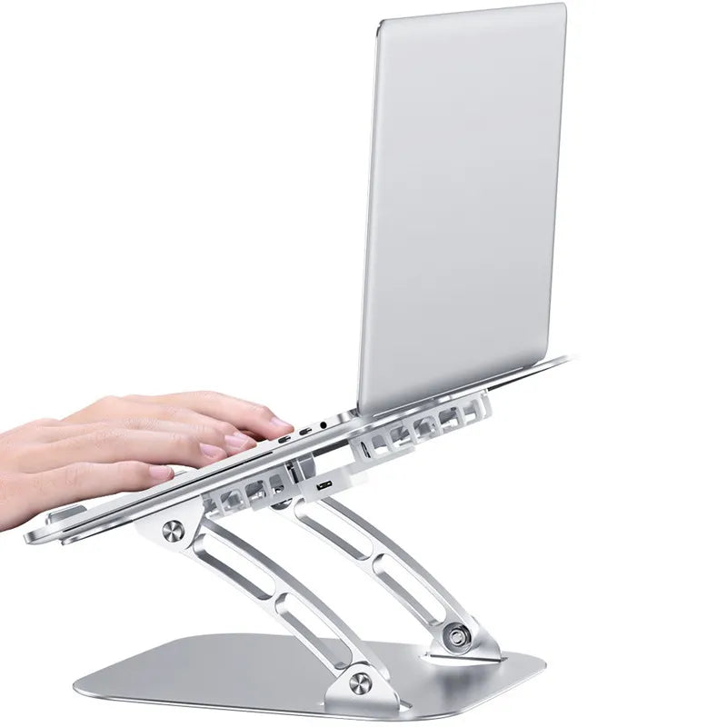 Heavy Duty Double Fan Aluminum Laptop Stand