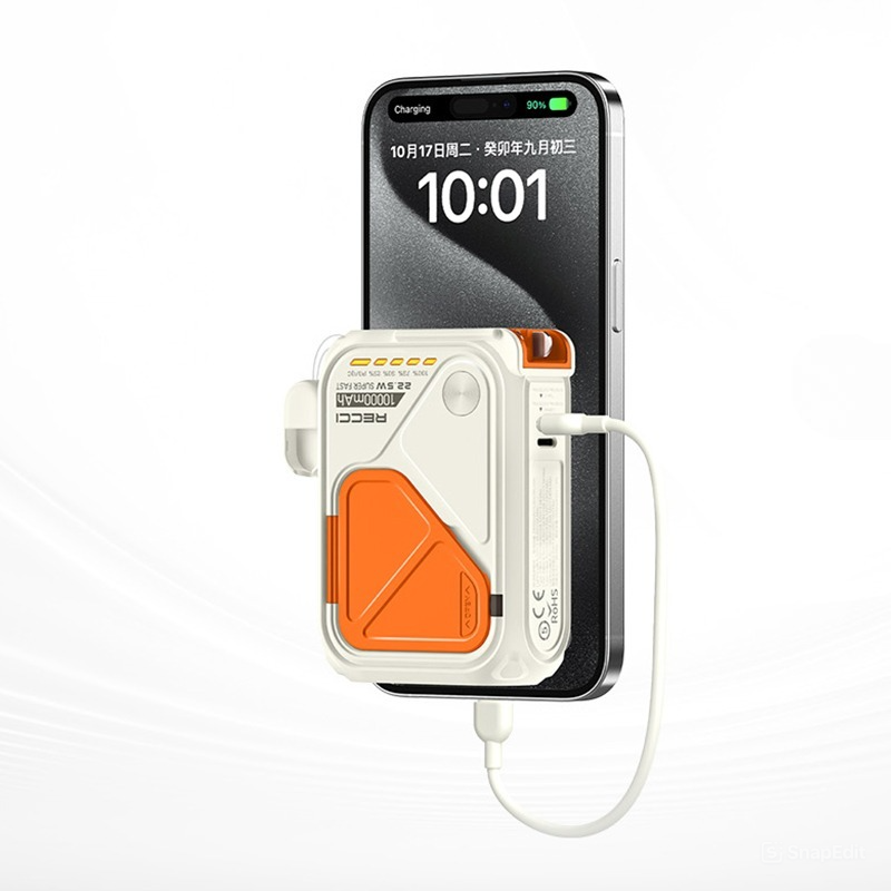 RECCI 5 in 1  Fast Charging PowerBank 10000mAh