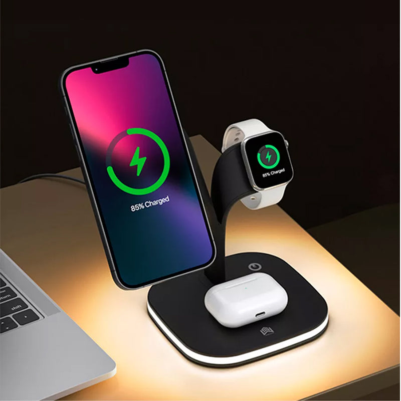 ym-ud22 5 in 1 Wireless Charging Sation