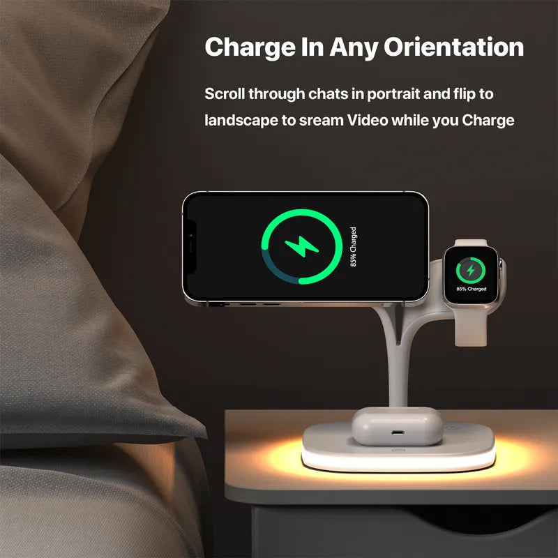 ym-ud22 5 in 1 Wireless Charging Sation