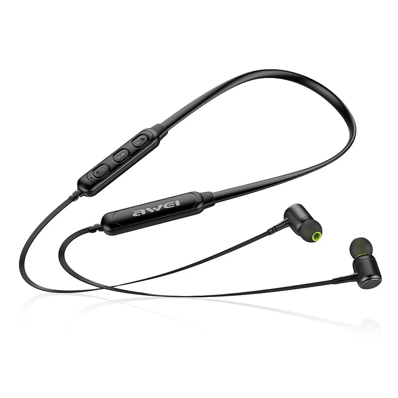 Awei neckband 2025 wireless sport earphones