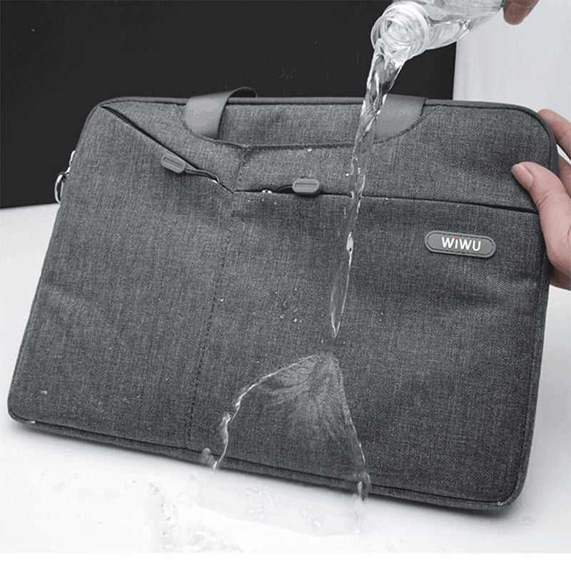 WiWU Eco friendly Polyster with faux fur Lining Laptop Handbag for Macbook Air