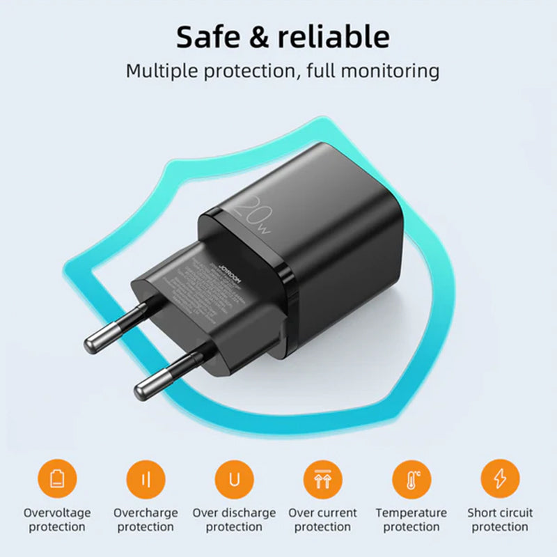 JOYROOM L-QP207 Travel series 20W dual ports Mini fast charger